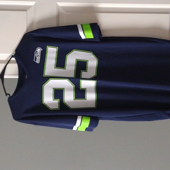 Seattle Seahawks NFL Richard Sherman Large Men's Jersey Tee Shirt - Picture 2 of 5